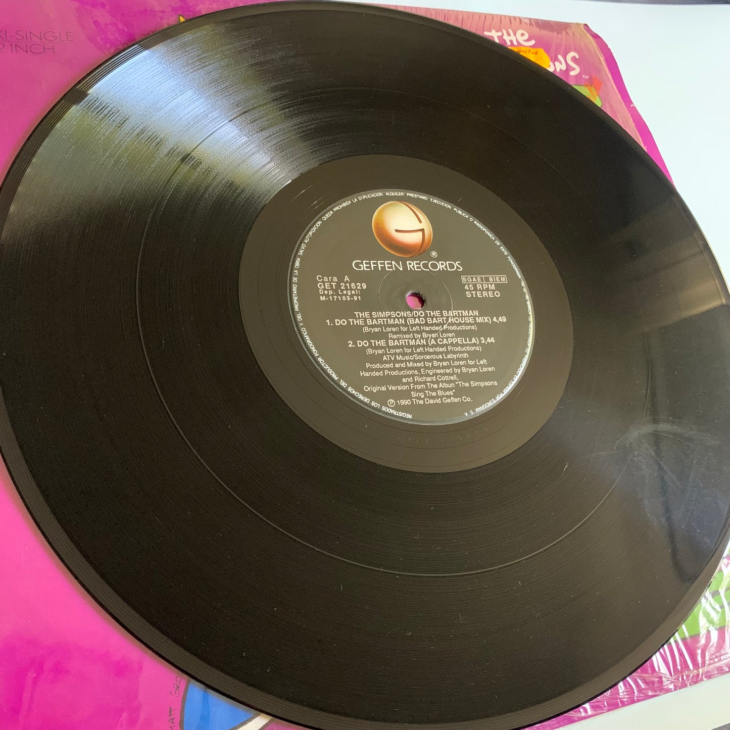 The Simpsons - Do The Bartman - Maxi Single 1991 Occasion