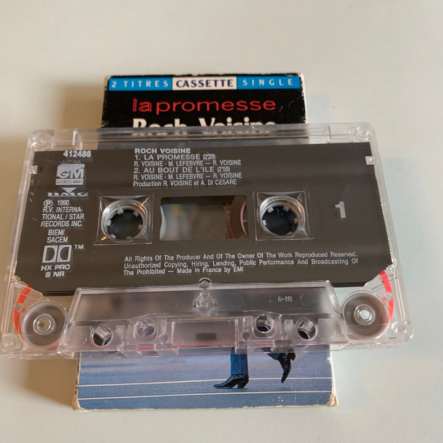 Roch Voisine - La Promesse - Single 1991 Occasion