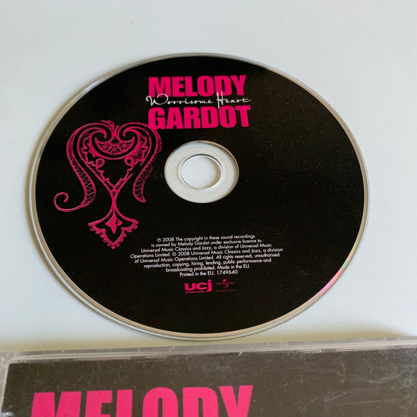 CD - Melody Gardot - Worrisome Heart - 2008 Occasion