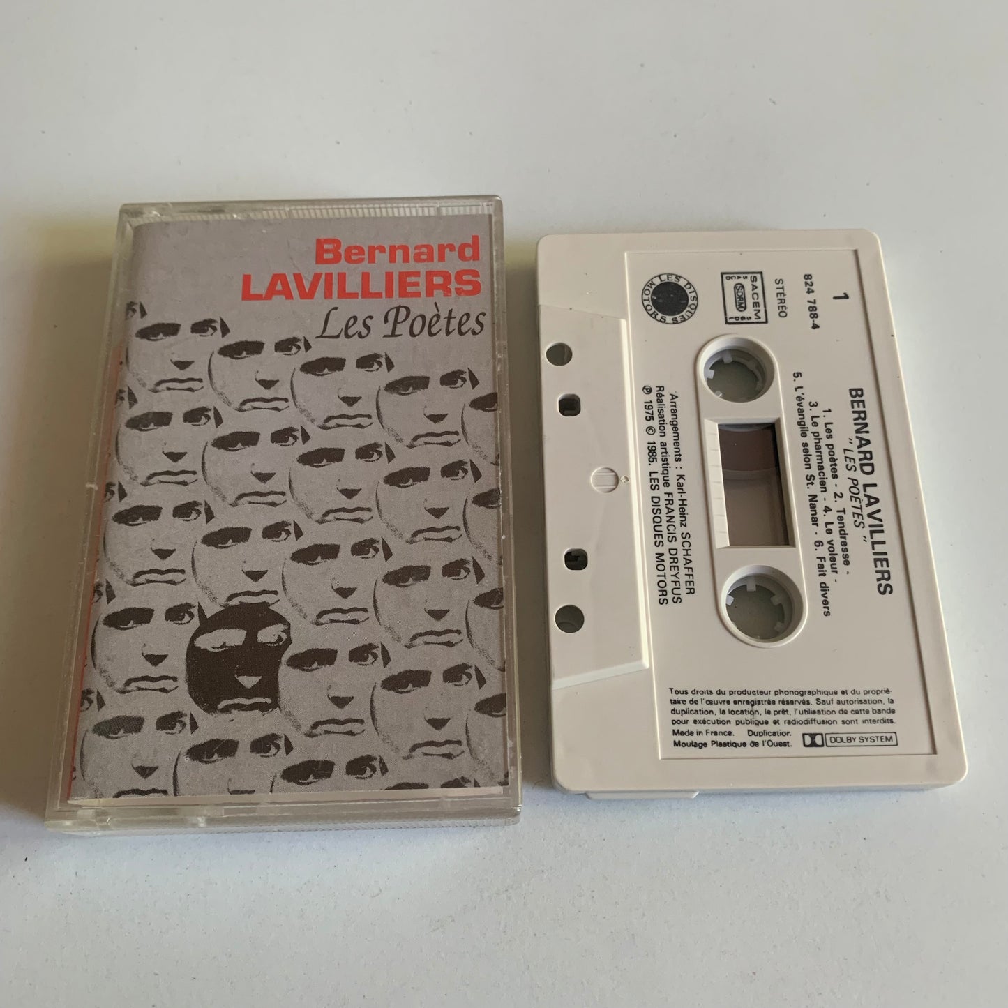 Bernard Lavilliers - Les Poètes - 1985 Occasion