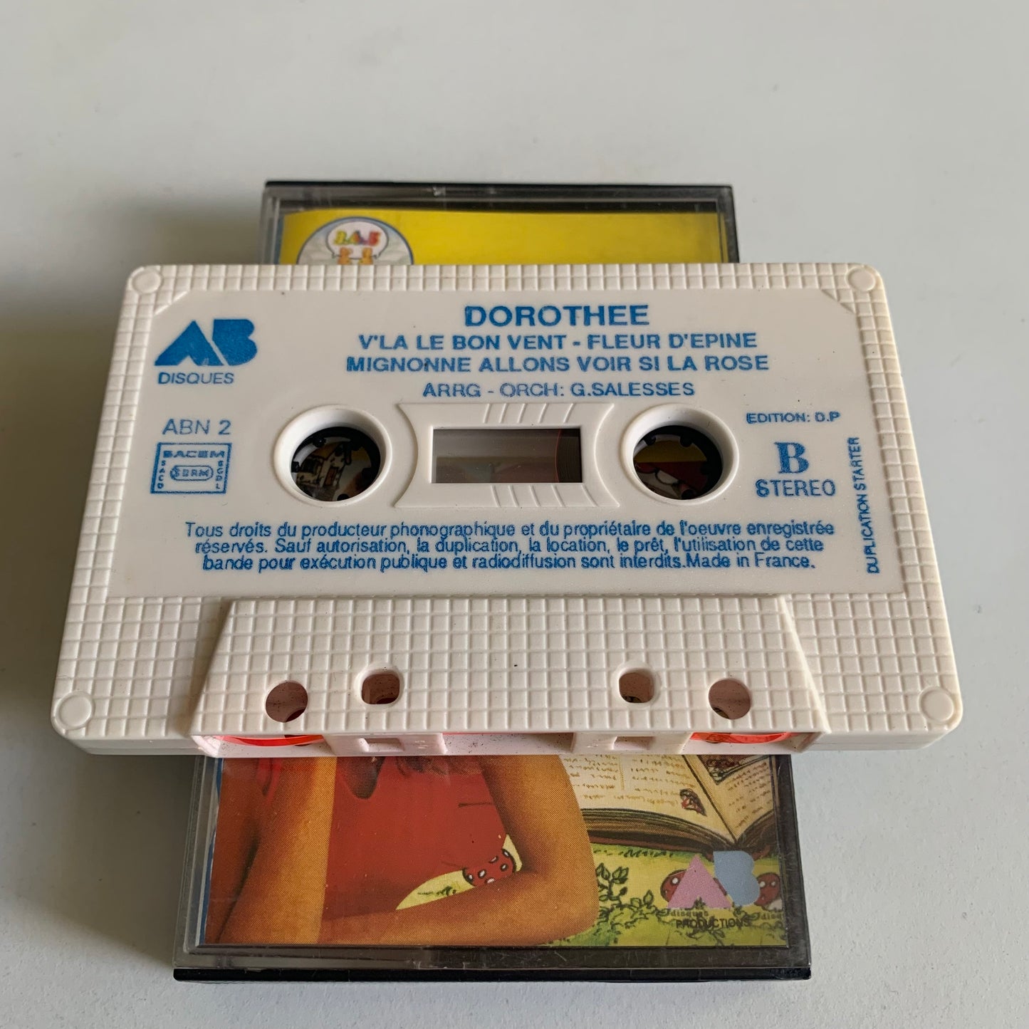 Cassette audio - Dorothée - 4 Chansons - 1990