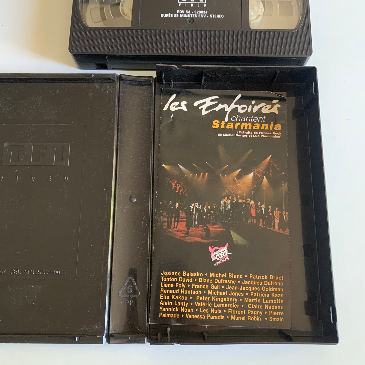 Les Enfoirés - Les Enfoirés Chantent Starmania - VHS 1993 Occasion