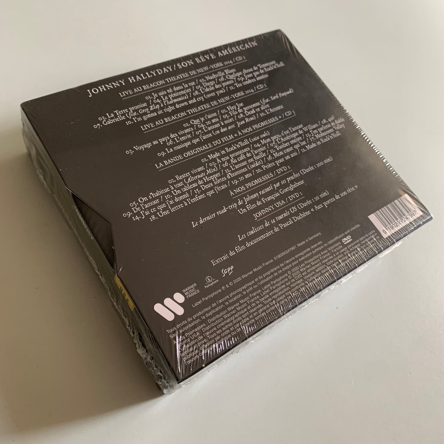 Coffret - Johnny Hallyday - Son Rêve Américain - 3xCD 2xDVD 2020 Neuf