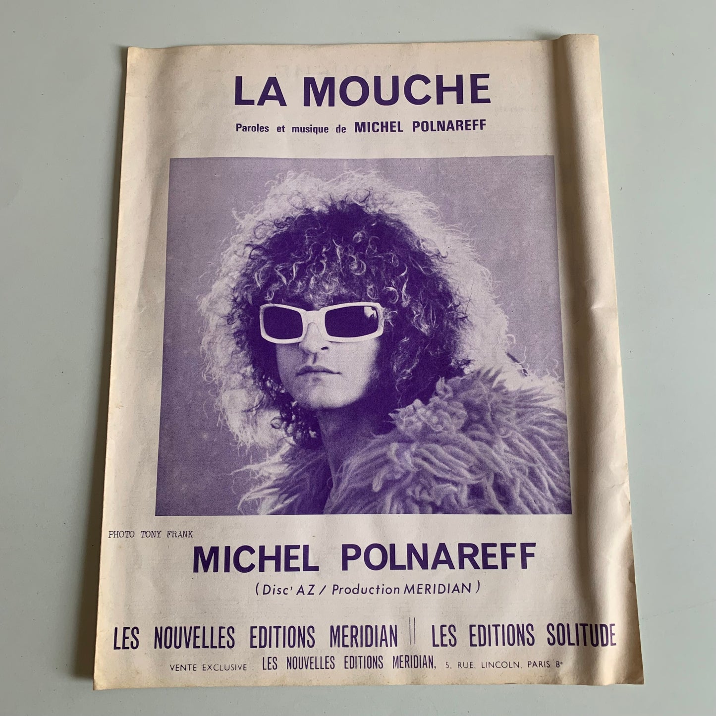 Partition Michel Polnareff - La Mouche