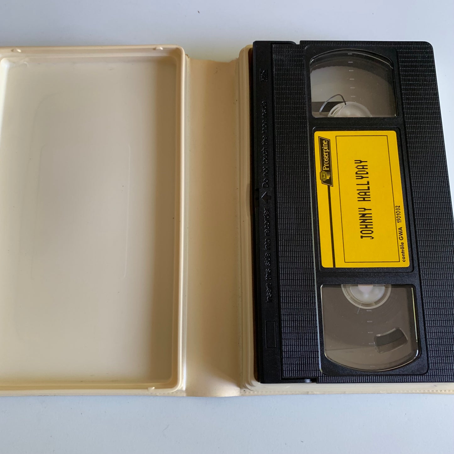Johnny Hallyday - Pavillon de Paris - VHS 1989 Occasion