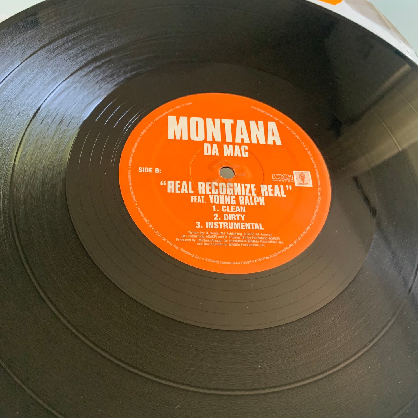 Montana Da Mac - Rock On / Real Recognize Real - 2007 Occasion