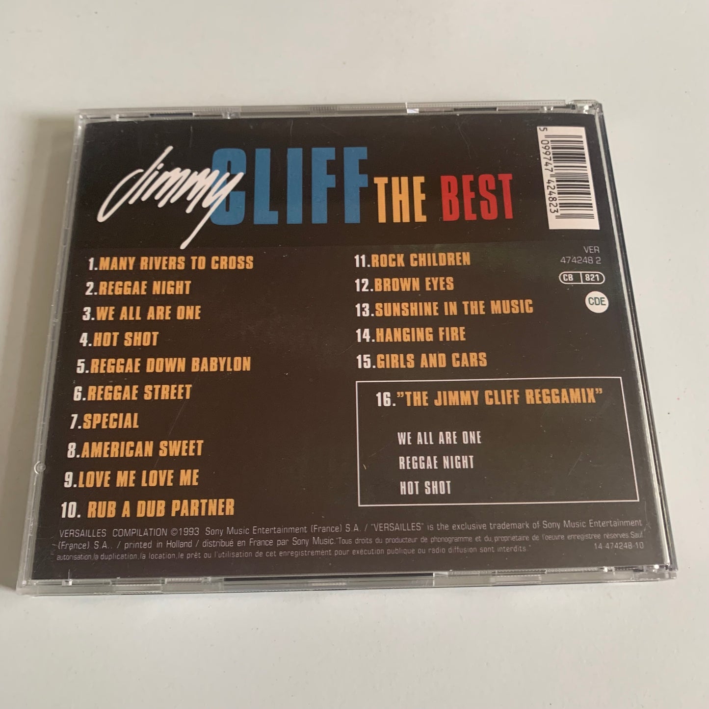 CD - Jimmy Cliff - The Best - 1993 Occasion