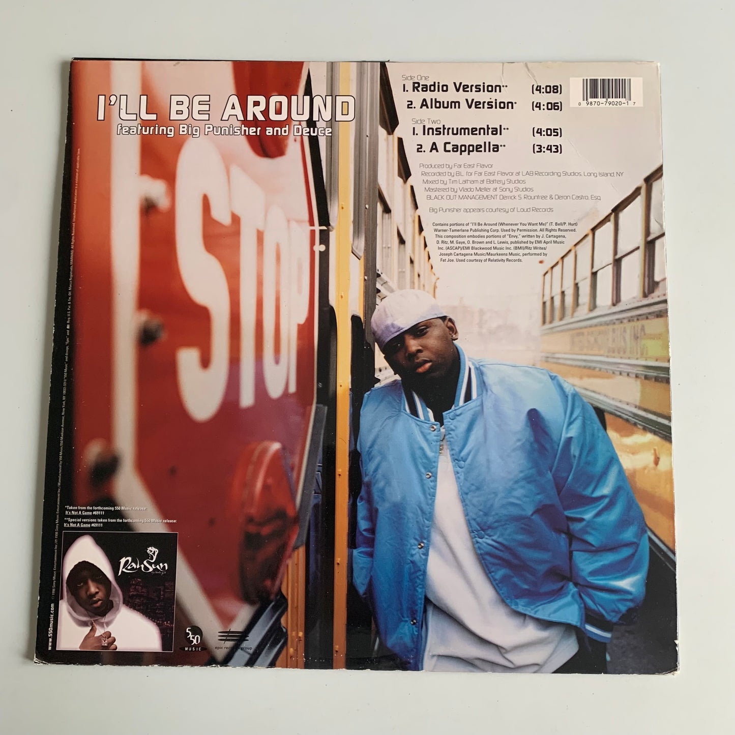 Rahsun - I'll Be Around - Single 1998
