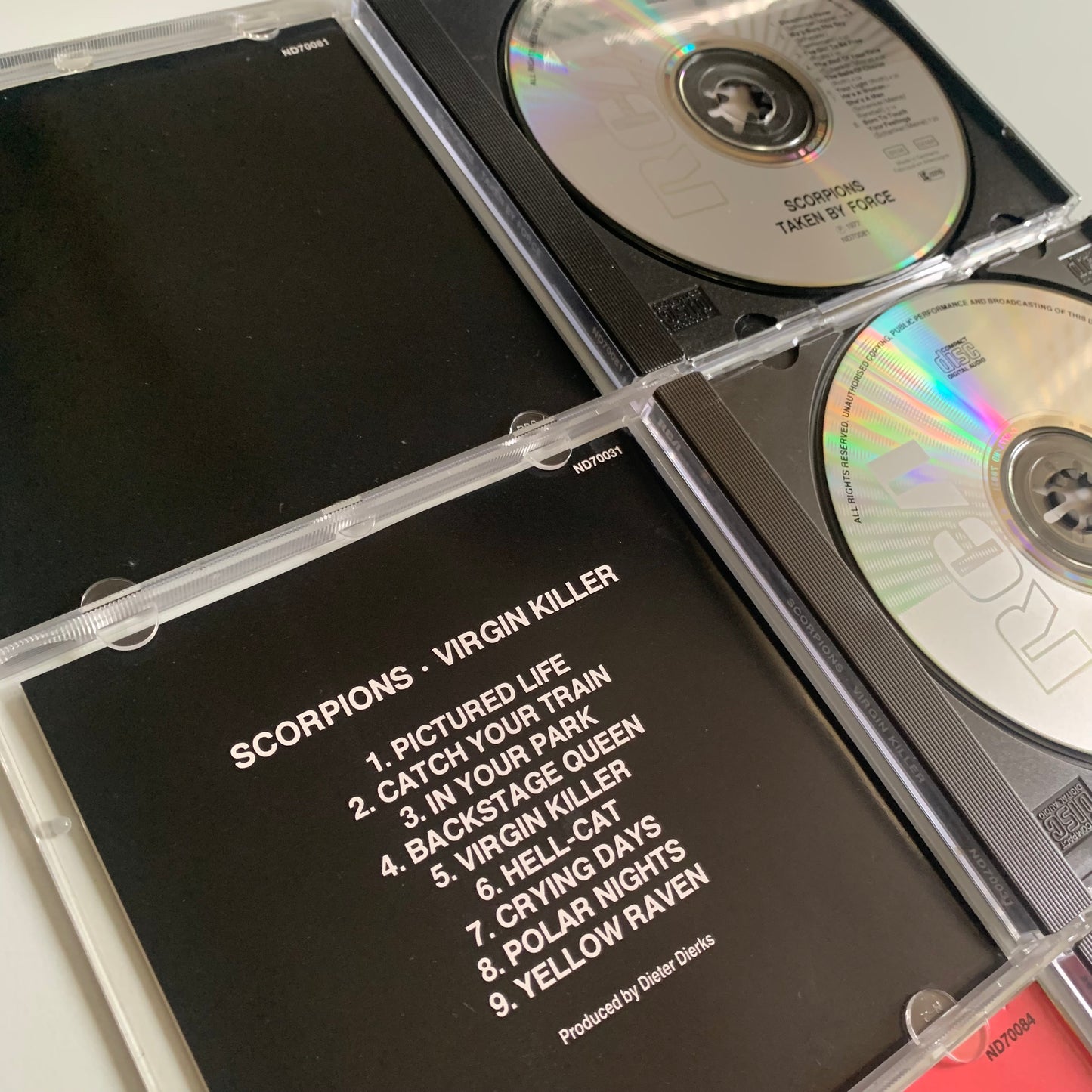 Coffret 3 CD - Scorpions - Virgin Killer - Fly To The Rainbow - Taken By Force - Occasion