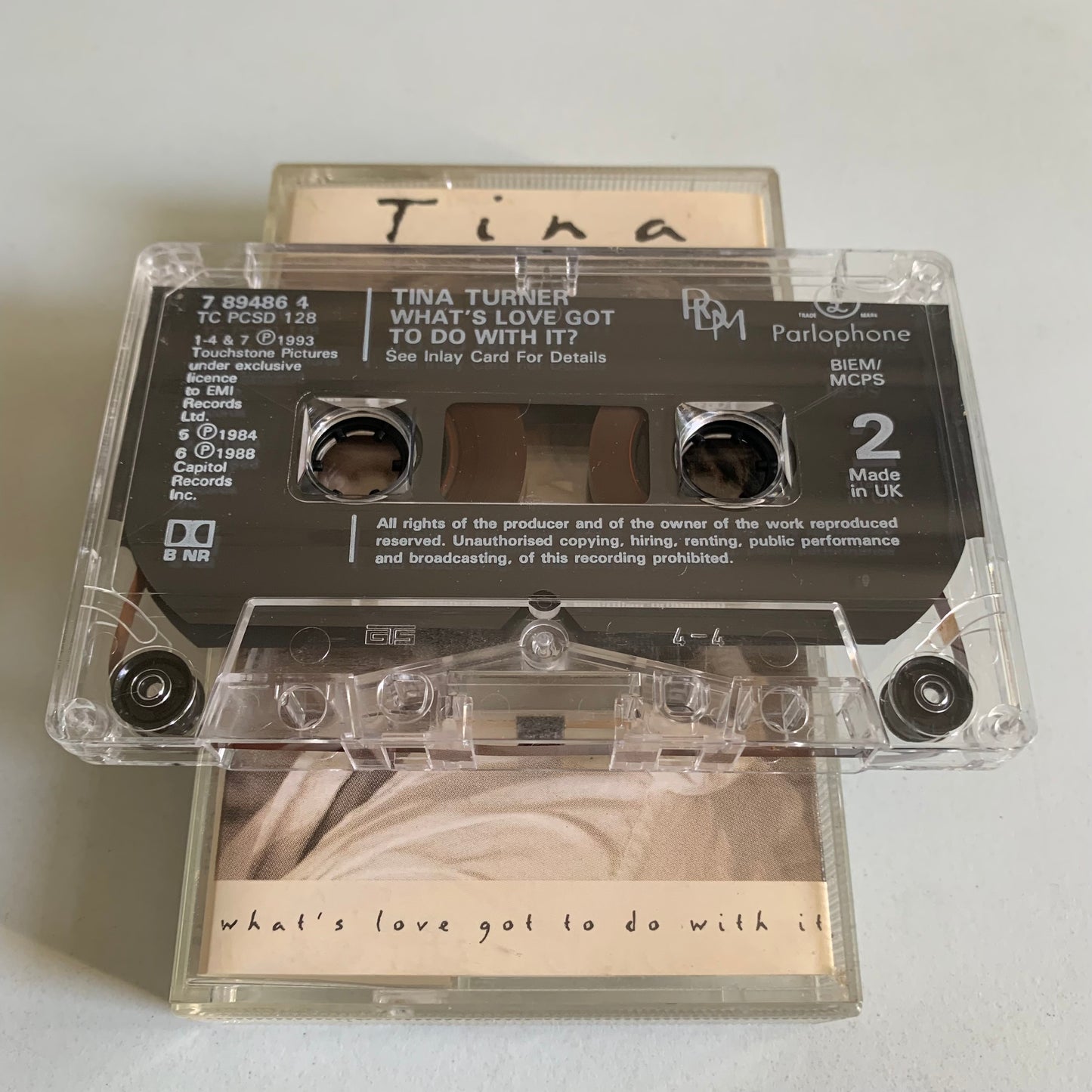 Tina Turner - What's Love Got To Do With It - 1993 Occasion