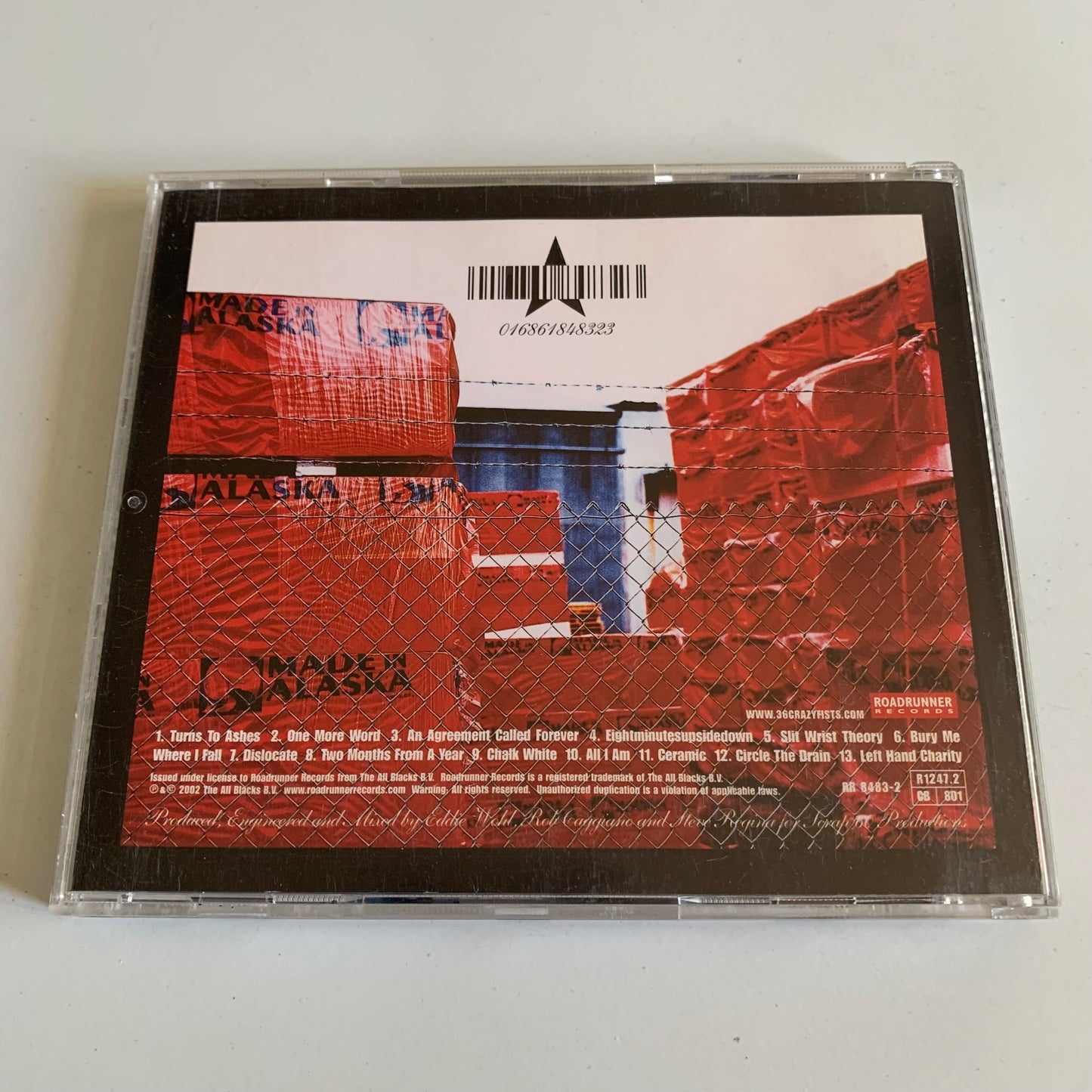 CD - 36 Crazyfists - Bitterness The Star - 2002 Occasion