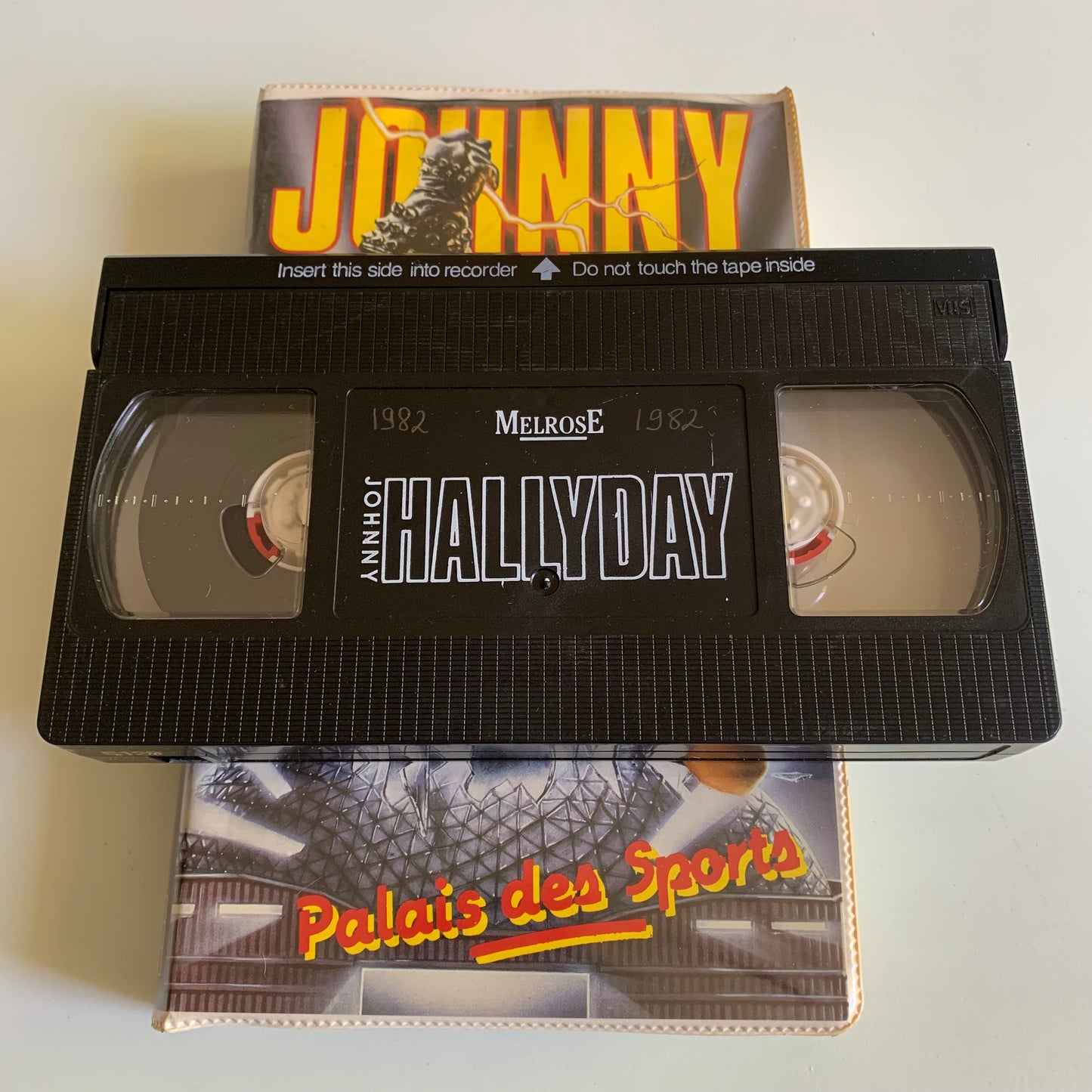 Johnny Hallyday - Palais Des Sports - VHS Occasion
