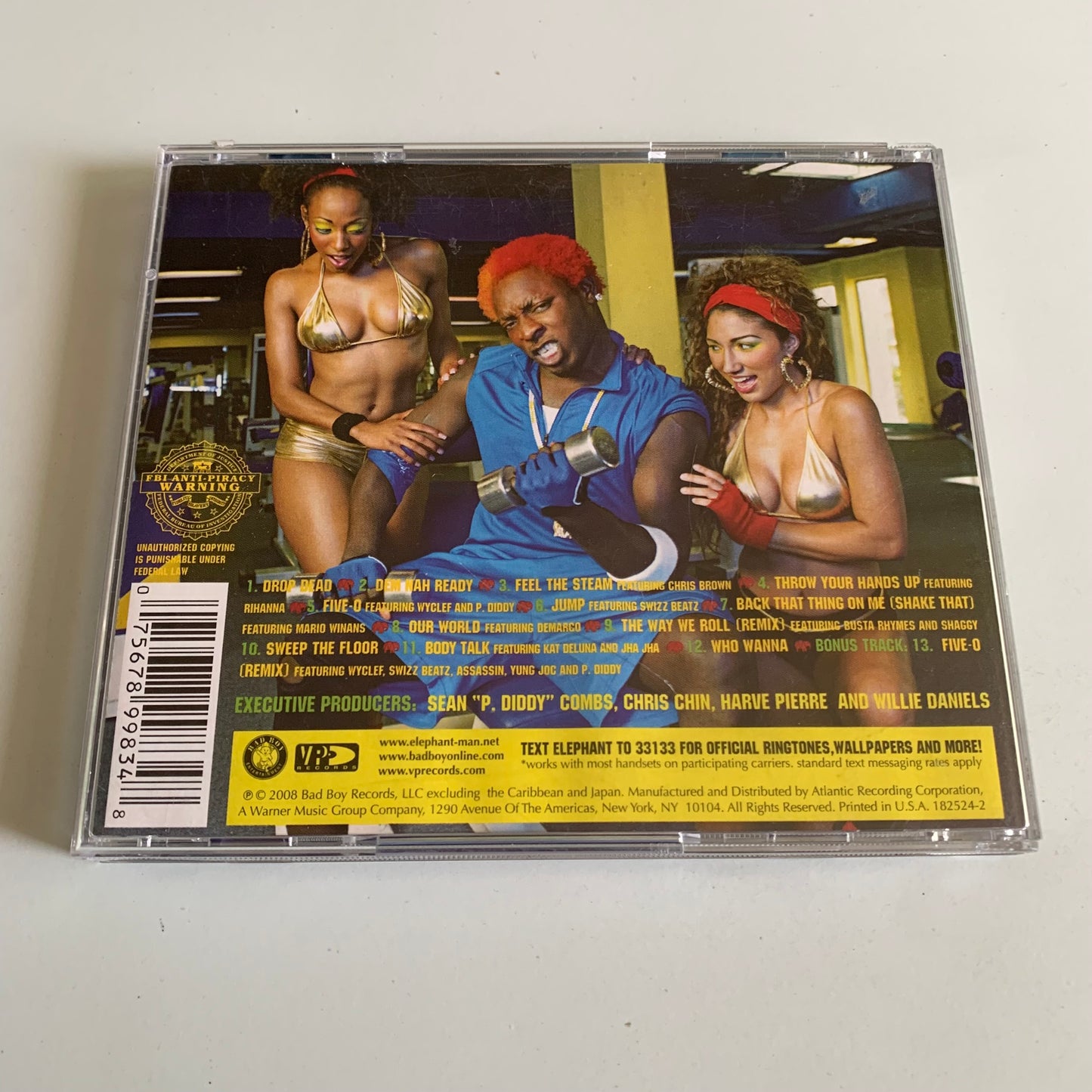Elephant Man - Let's Get Physical - 2008 Occasion