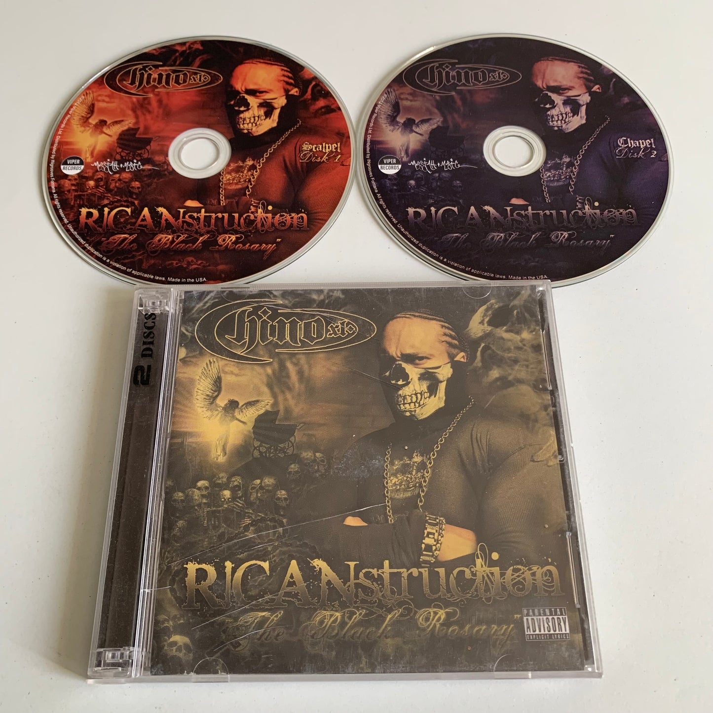 Chino XL - RICANstruction "The Black Rosary" - 2012 Occasion