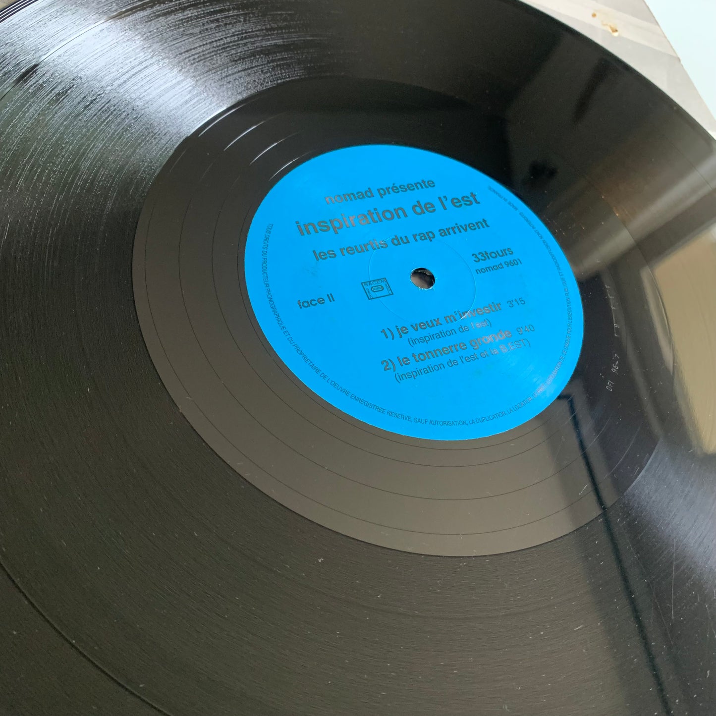 Inspiration De L' Est - Les Reurtis Du Rap Arrivent - 1996 Single Occasion
