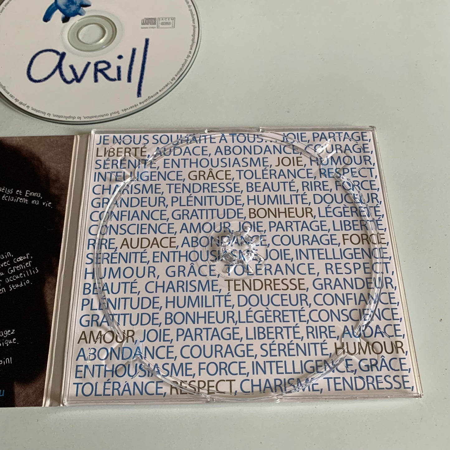 CD - Avrill - Soleil Bleu - Occasion