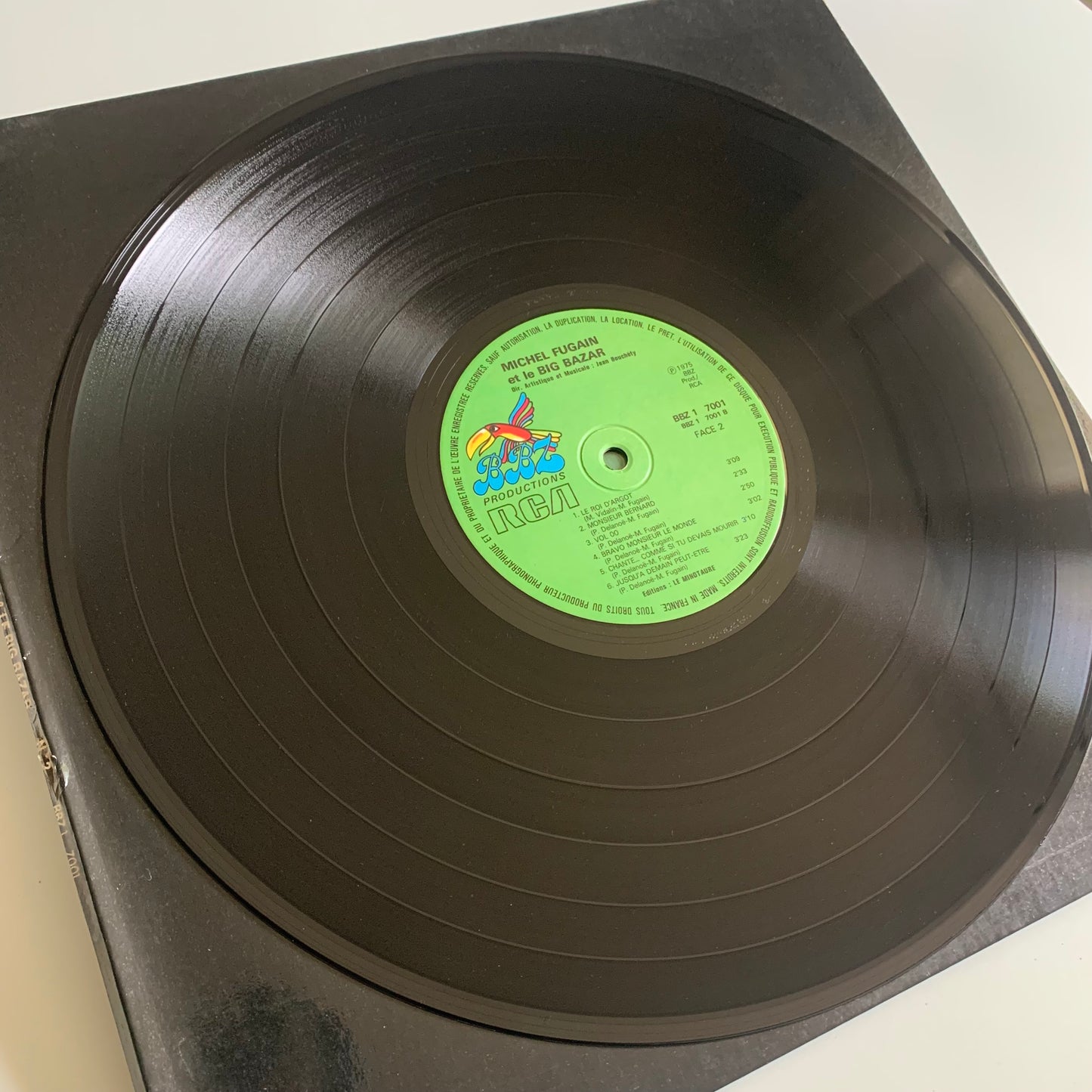 Michel Fugain - Fugain Et Le Big Bazar N° 2 - LP 1975 Occasion