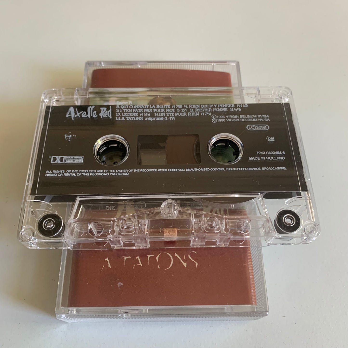 Axelle Red - A Tâtons - 1996 Occasion