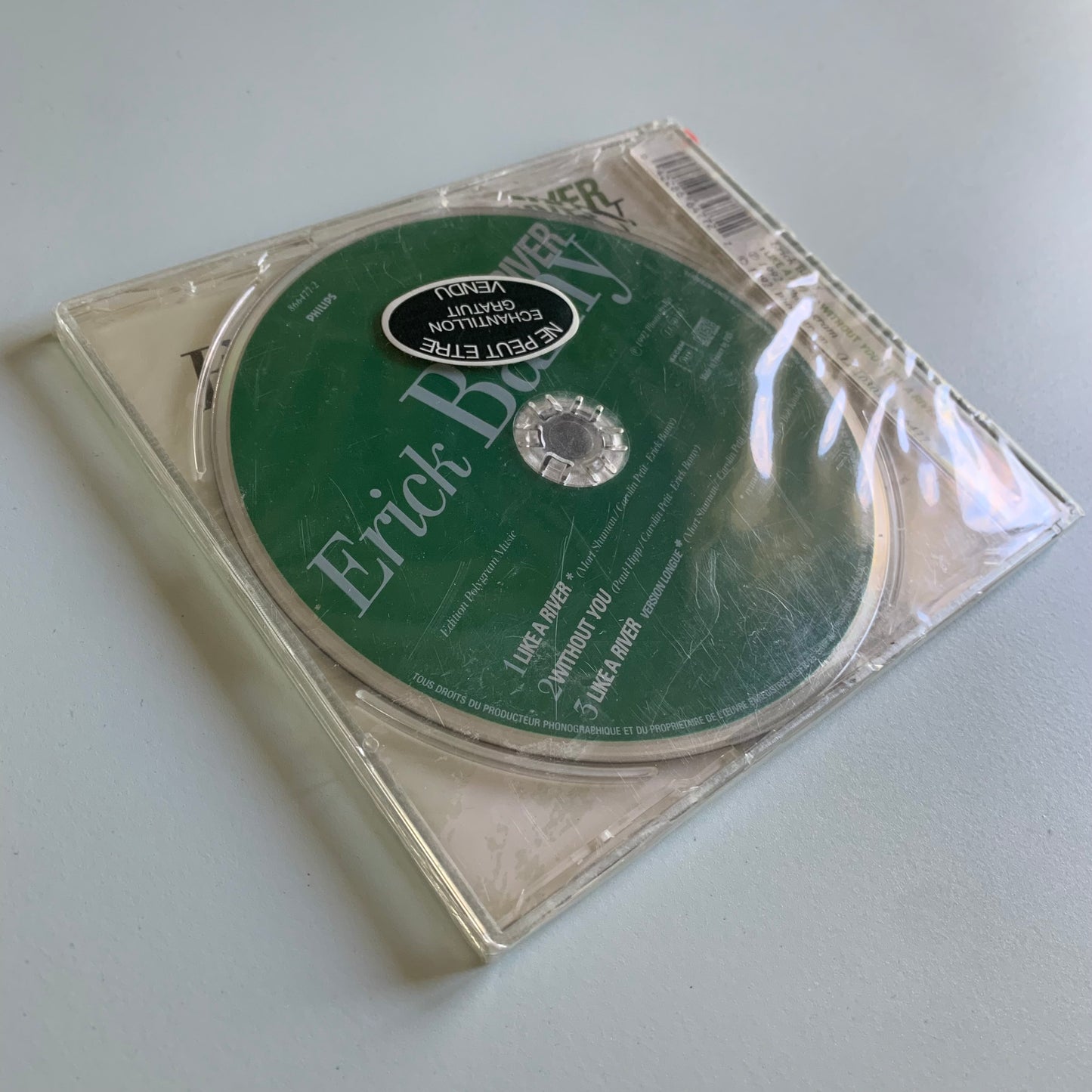 Single Erick Bamy - Like A River 1992 Neuf