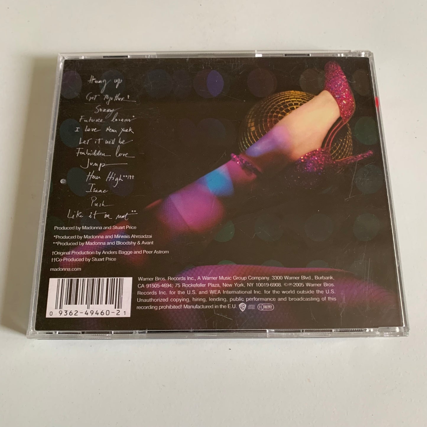 CD - Madonna - Confessions On A Dance Floor - 2005 Occasion