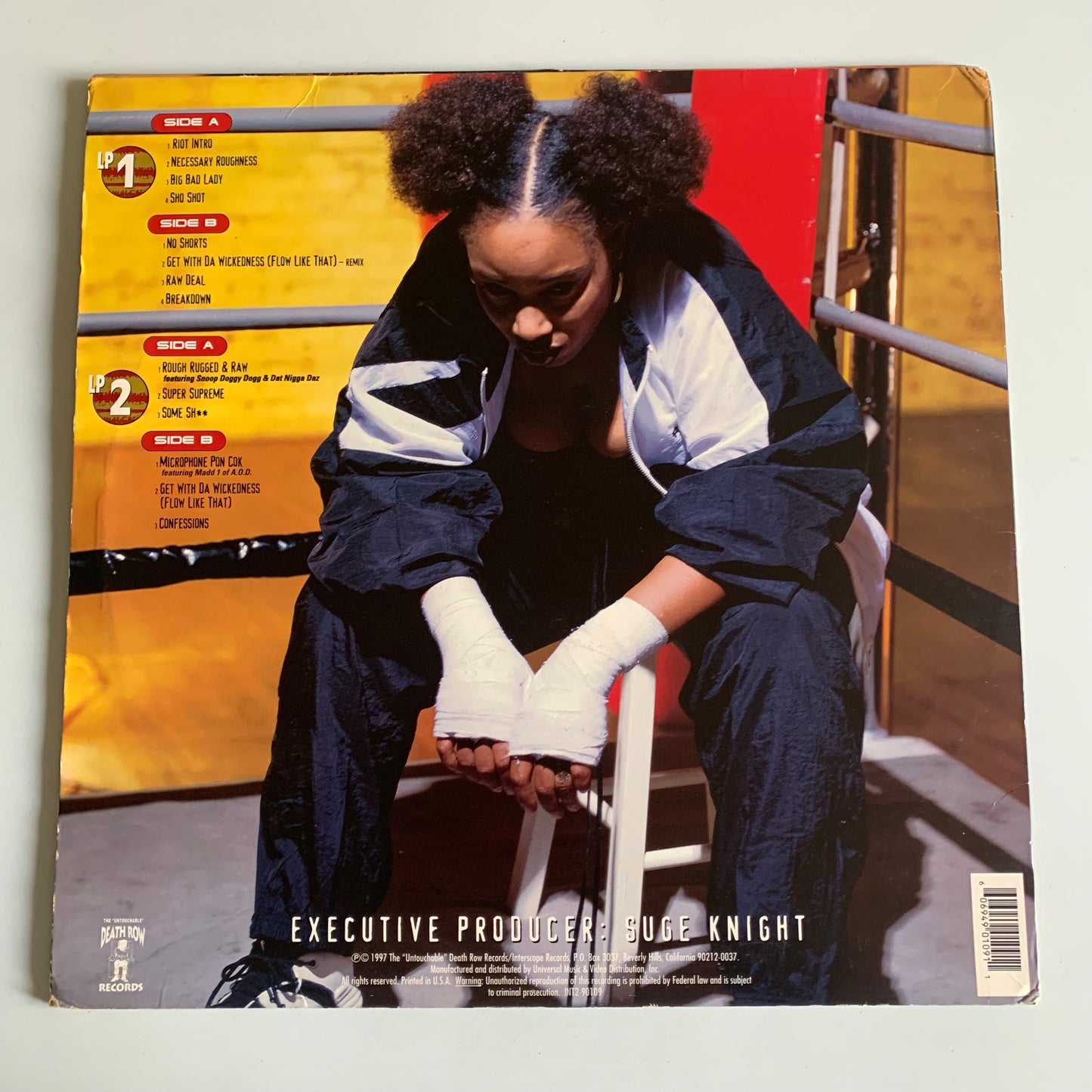 The Lady Of Rage - Necessary Roughness - Double LP 1997