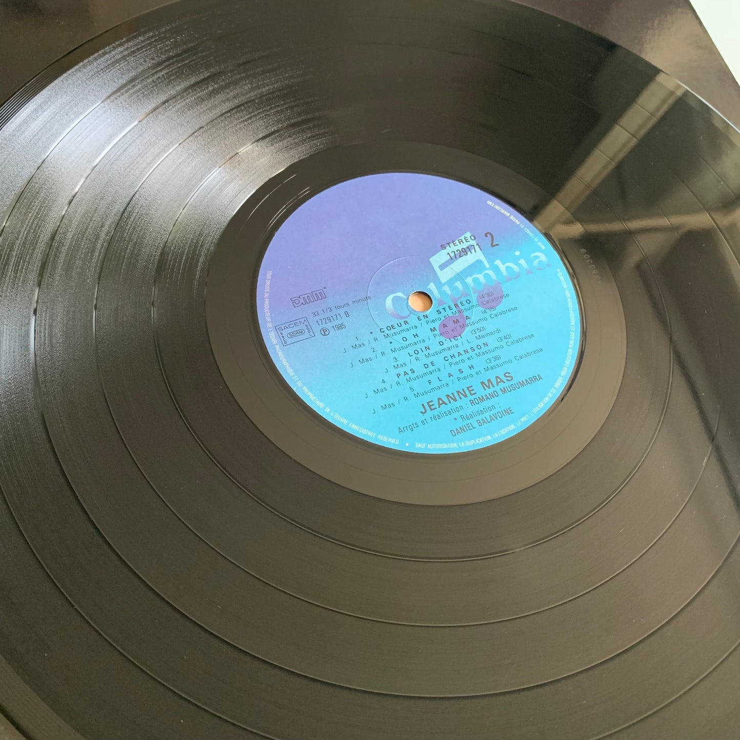 Jeanne Mas - Jeanne Mas - LP 1985 Occasion