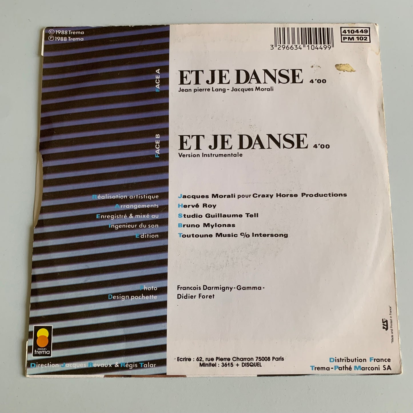 Lova Moor - Et Je Danse - 1988 Occasion