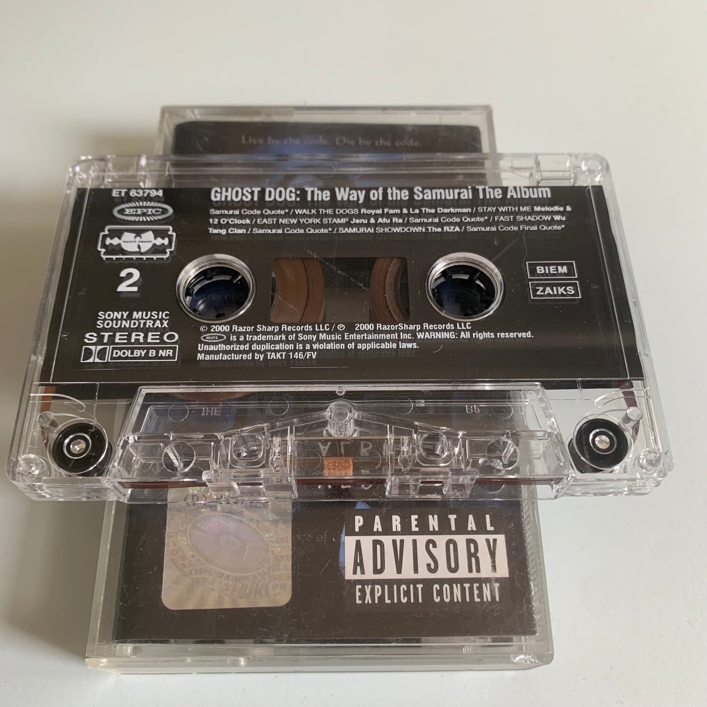 Variétes - Ghost Dog: The Way Of The Samurai - The Album - 2000 Occasion