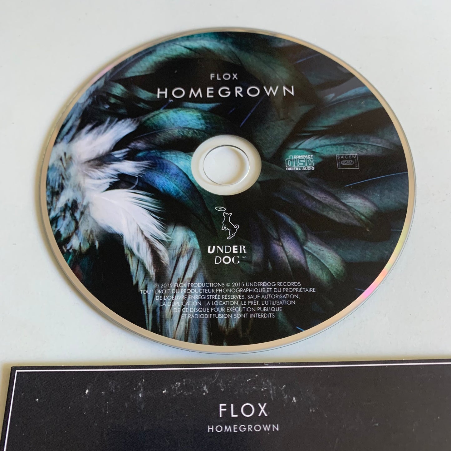 CD - Flox - Homegrown - Single Promo 2015 - Occasion