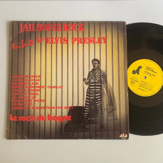 Tribute Release To Elvis Presley - Jailhouse Rock, "Le Rock Du Bagne - LP Occasion