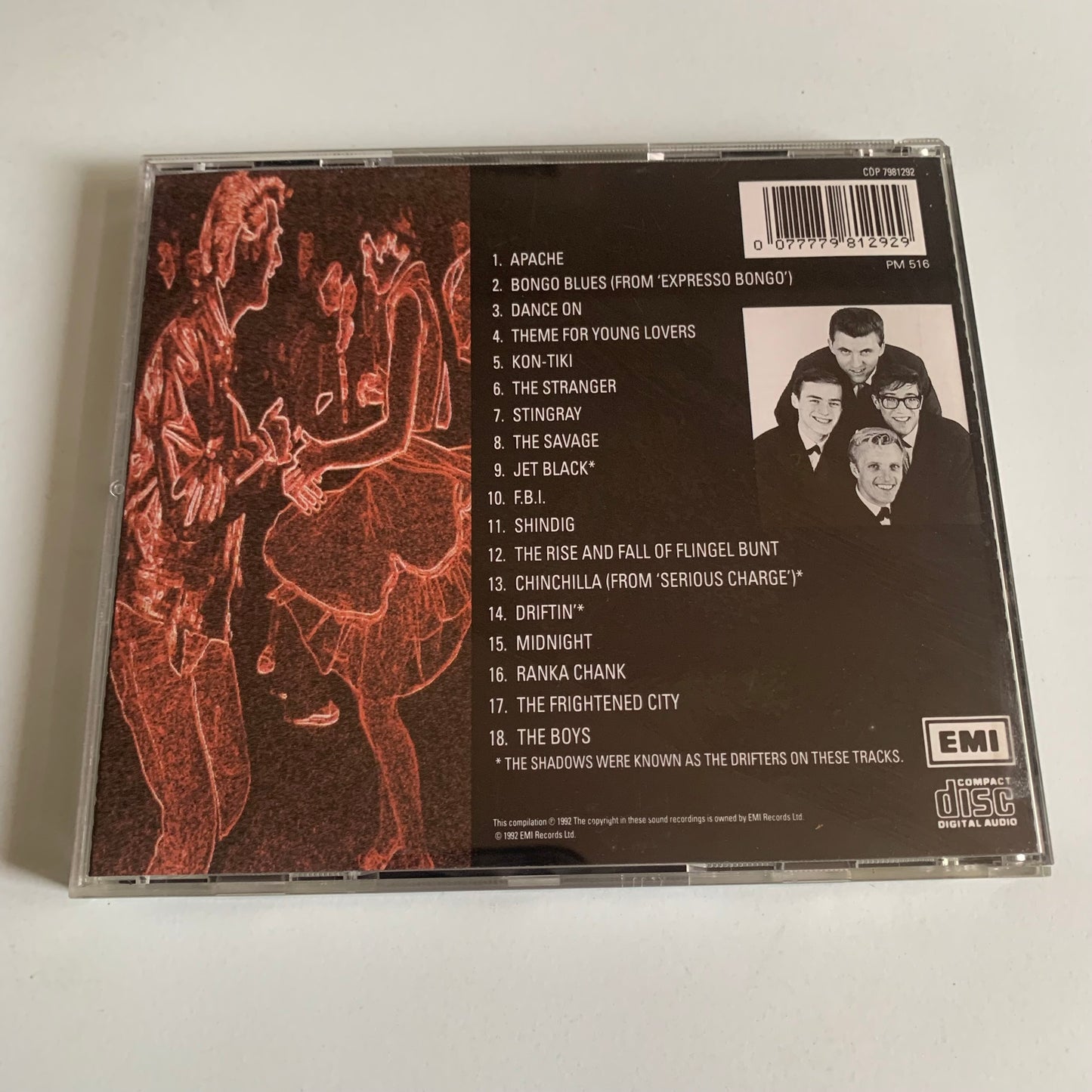 CD - The Shadows - 1992 Occasion