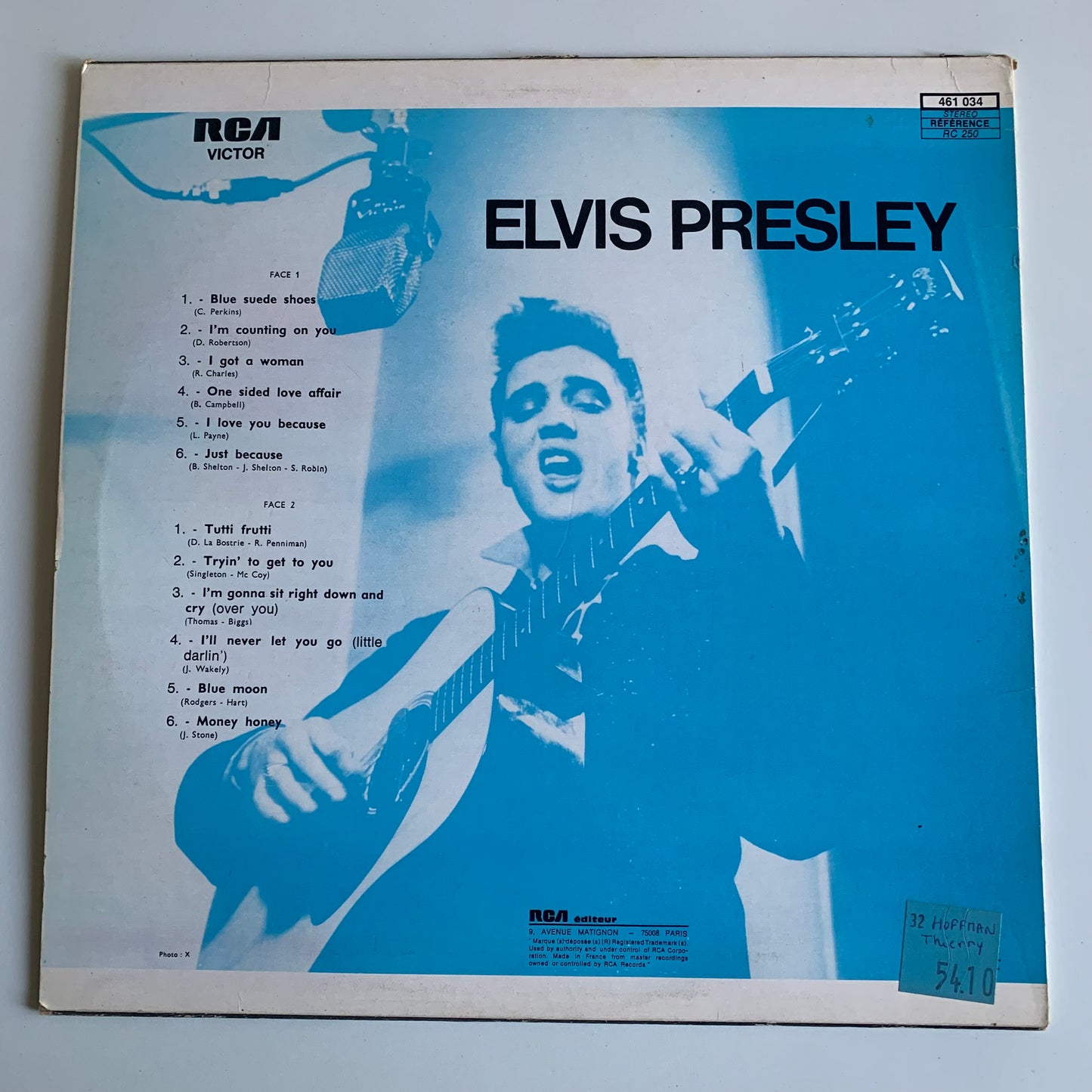 Elvis Presley - Elvis Presley - 33 tours 1974 Occasion