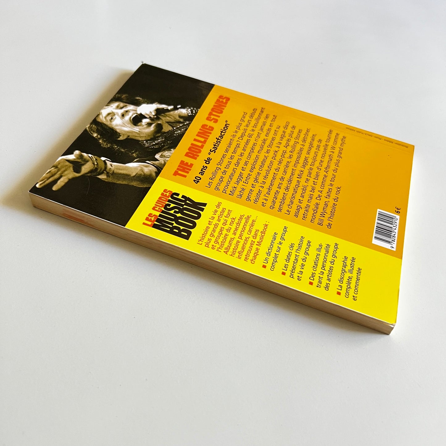 Livre - The Rolling Stones - Les Guides Music Book de A à Z