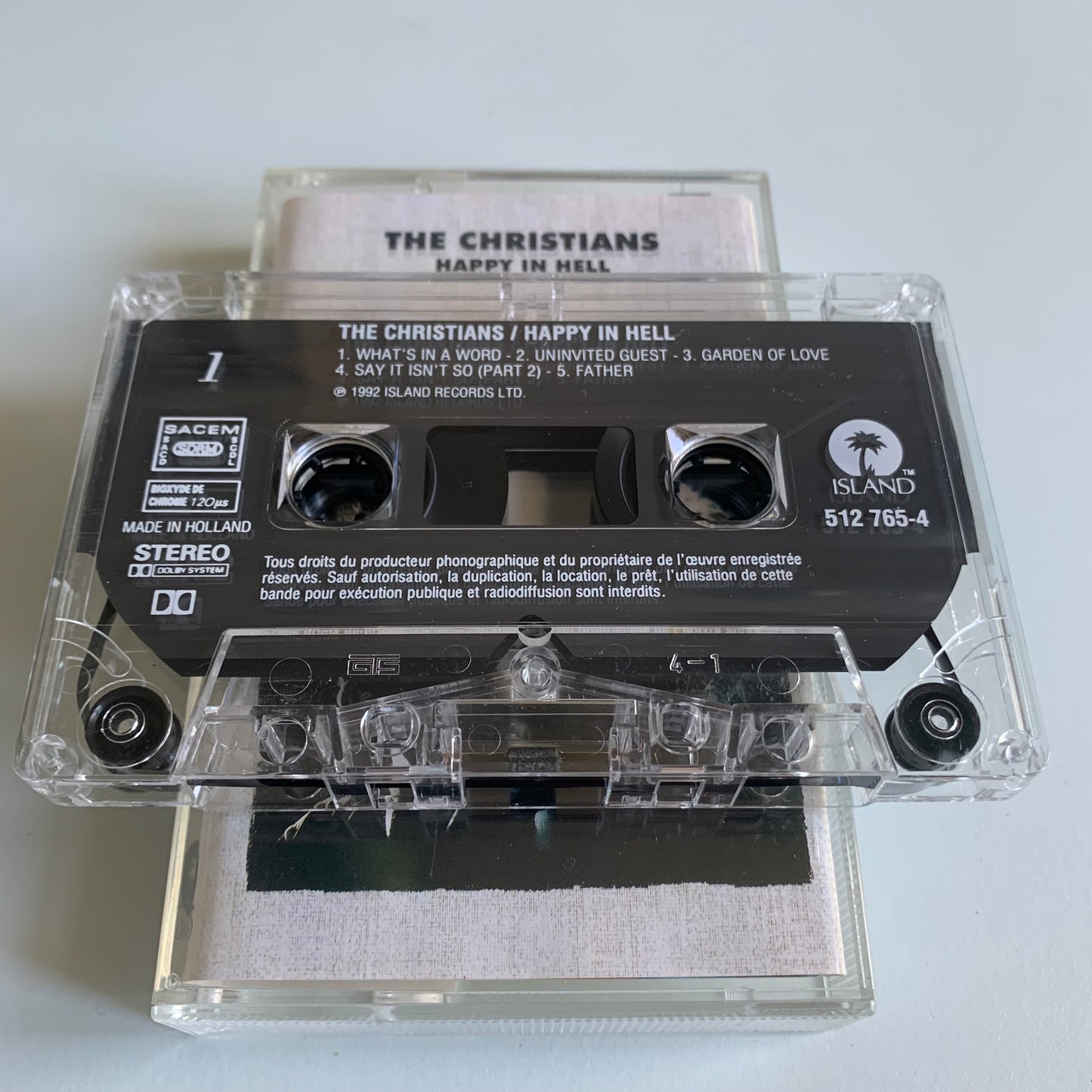 The Christians - Happy In Hell 1992 Occasion