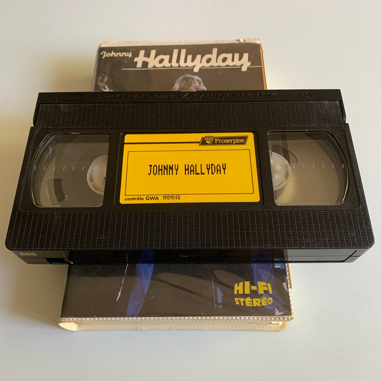 Johnny Hallyday - Pavillon de Paris - VHS 1989 Occasion