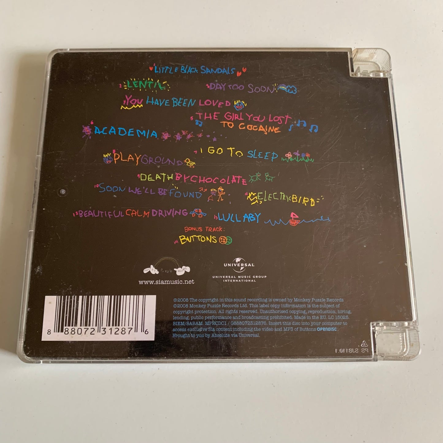 CD - Sia - Same People Have Real Problems - 2008 Occasion