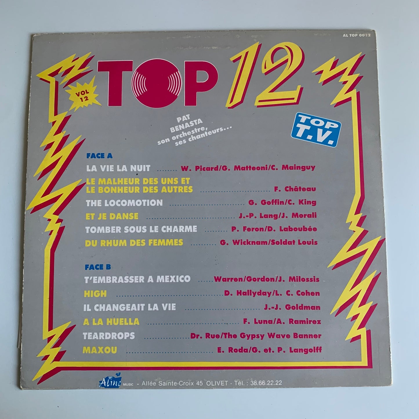 Pat Benasta Son Orchestre, Ses Chanteurs - Top 12 Vol. 12 - 33 tours 1989 Occasion