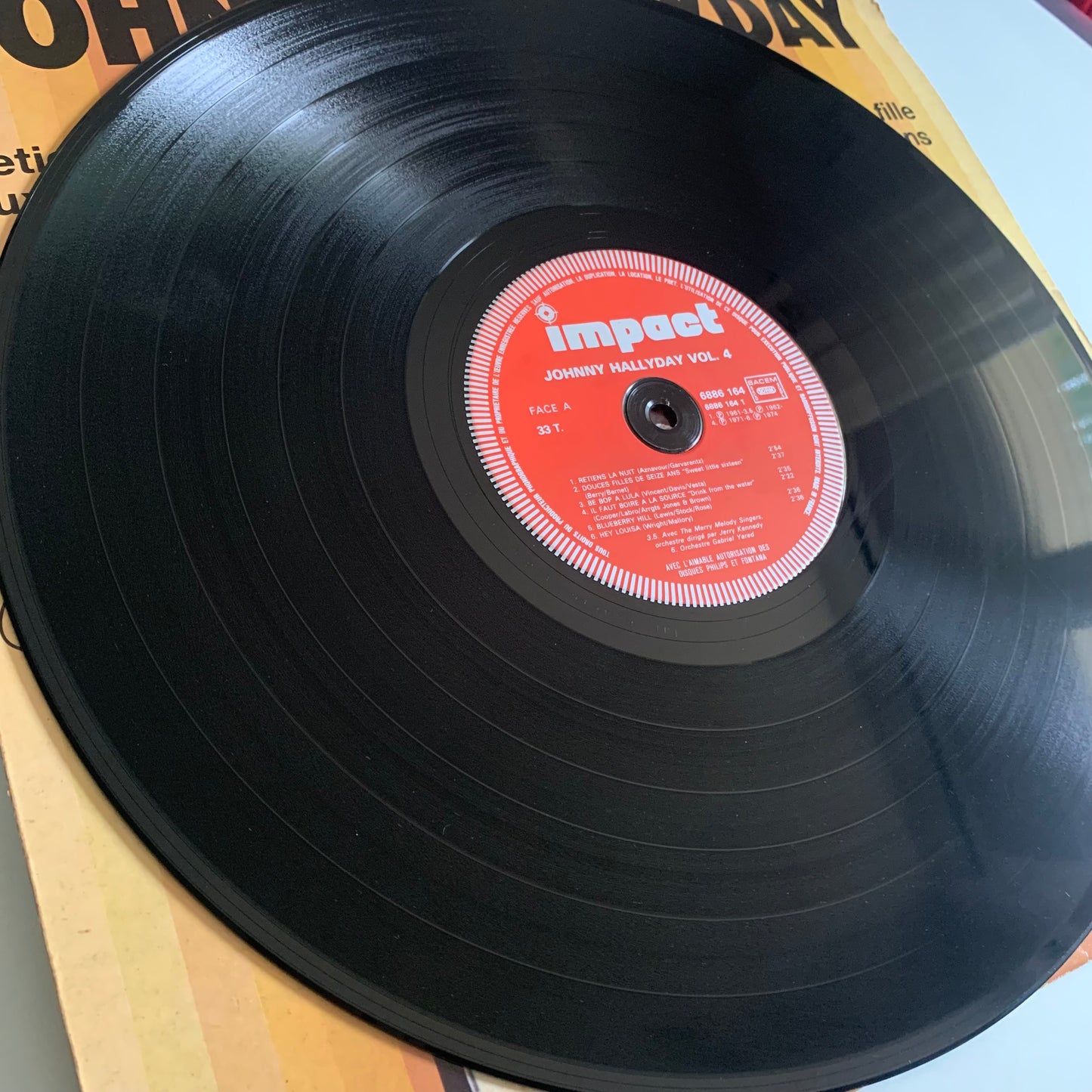 Johnny Hallyday - Volume 4 - LP 1977