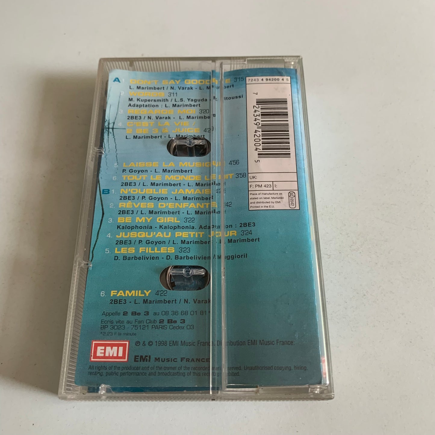 2 Be 3 - 2 Be 3 - 1998 Occasion