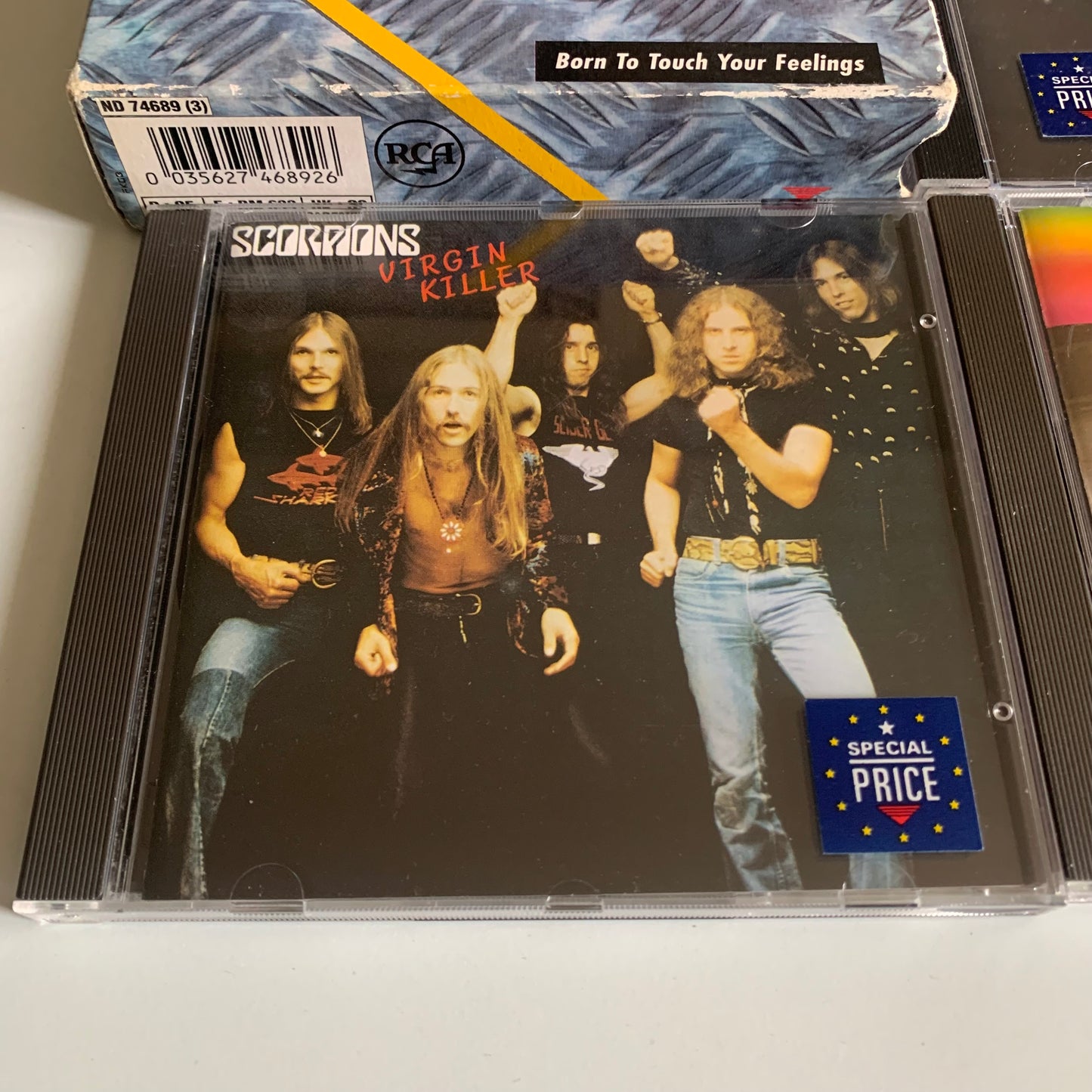 Coffret 3 CD - Scorpions - Virgin Killer - Fly To The Rainbow - Taken By Force - Occasion