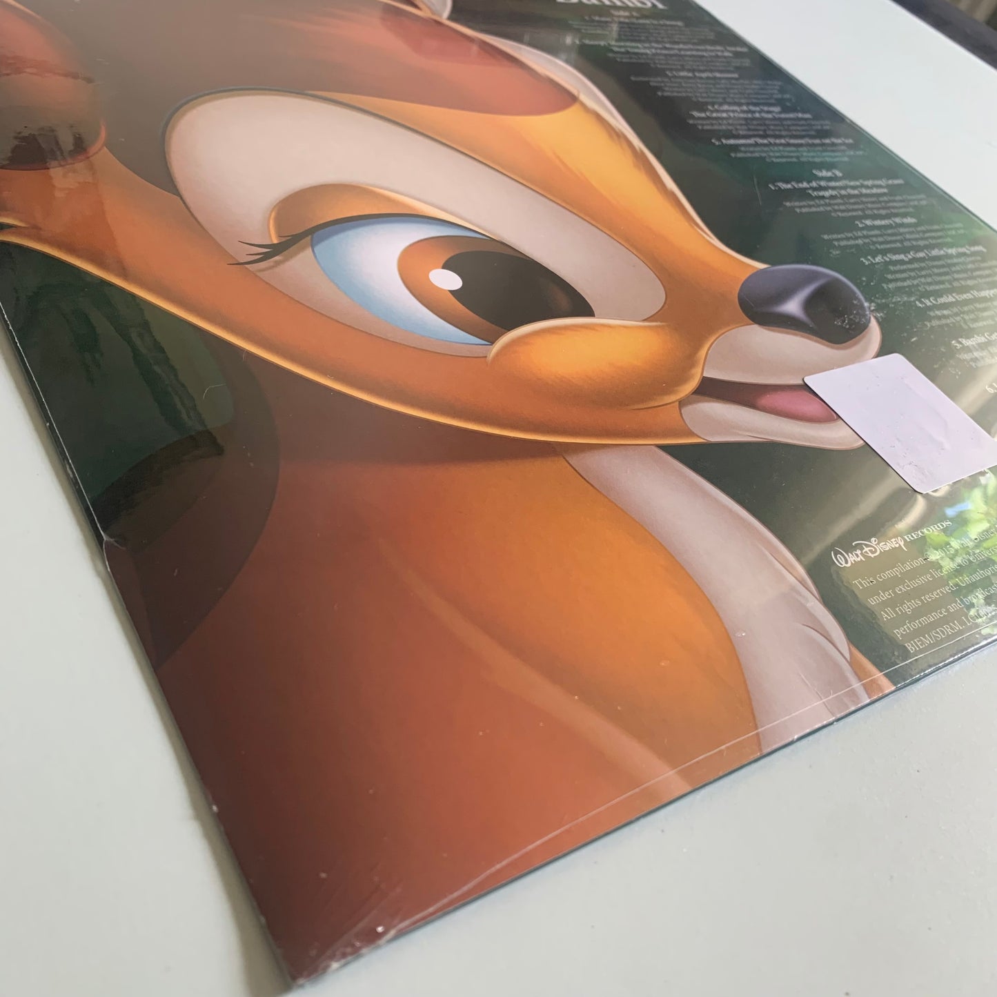 Bambi Disney - 80th Annisersaire - Transparent Vert - LP 2022 Neuf