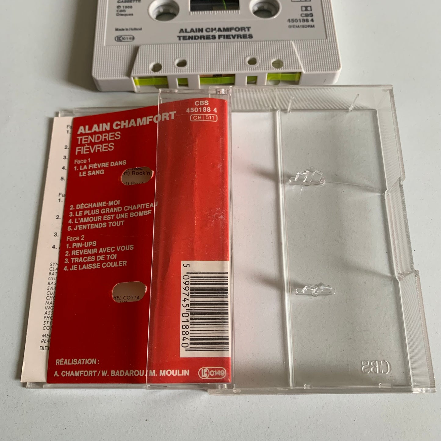 Alain Chamfort - Tendres Fièvres - 1986 Occasion
