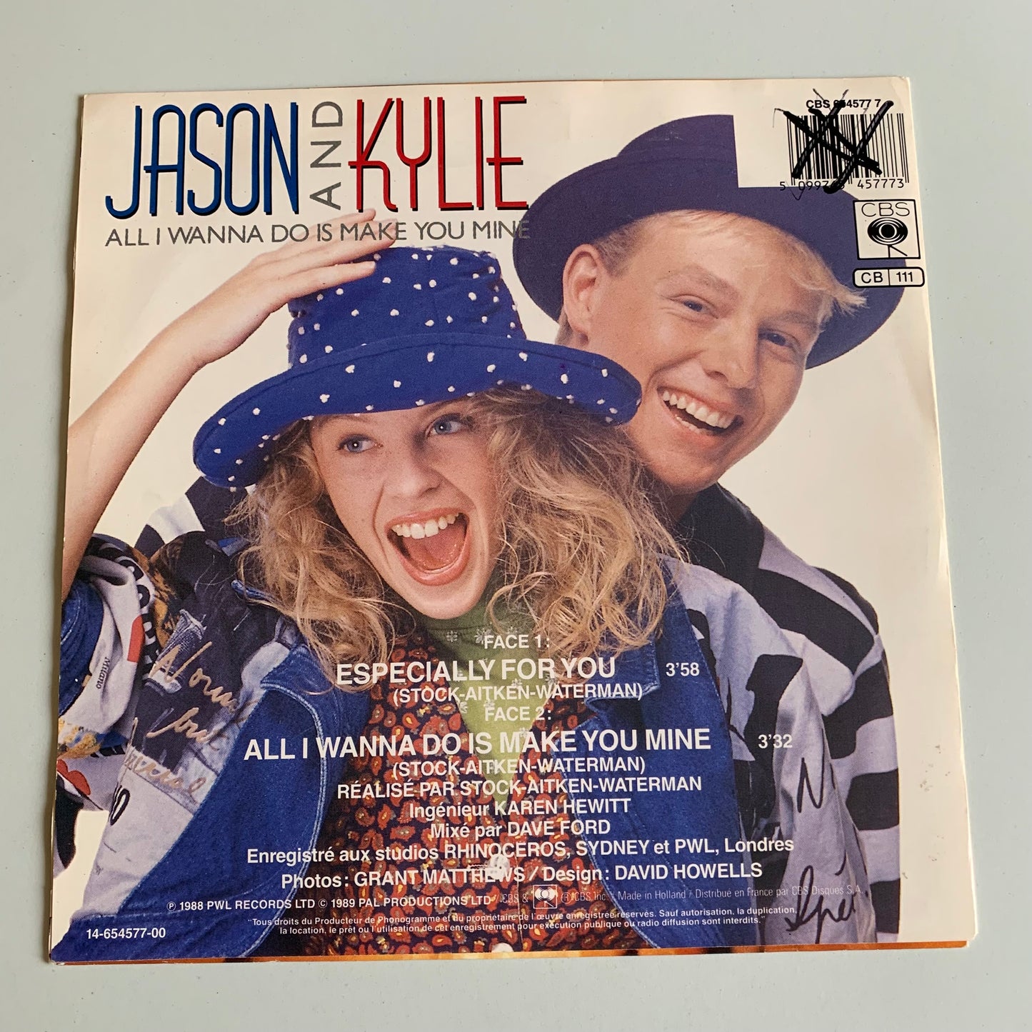 Kylie Minogue - Especially For You - 1989 Occasion
