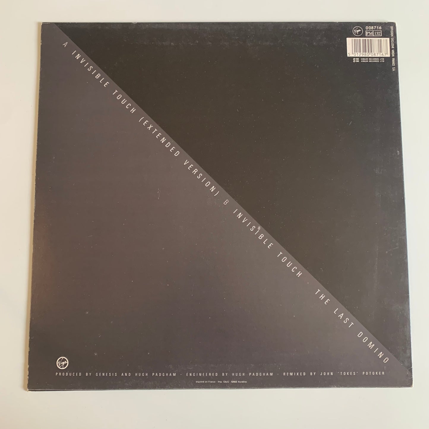 Genesis - Invisible Touch - Maxi 45t. 1986 Occasion
