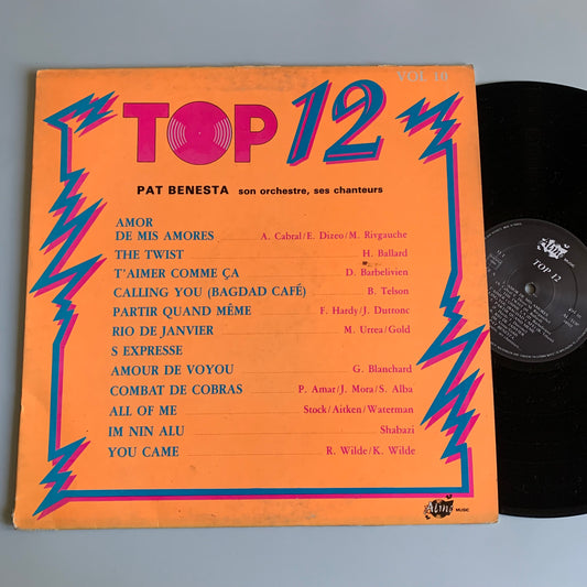 Pat Benasta Son Orchestre, Ses Chanteurs - Top 12 Vol. 10 - 33 tours Occasion