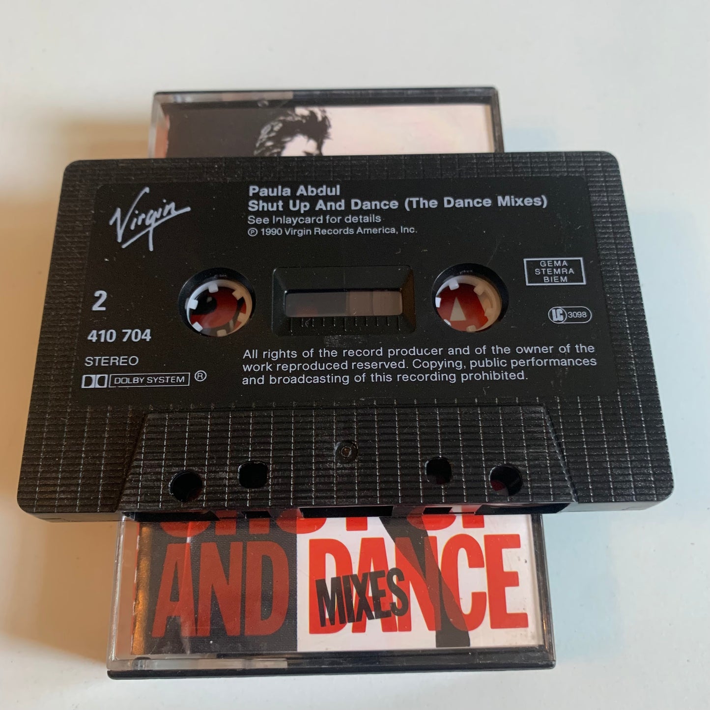 Paula Abdul - Shut Up And Dance - The Dance Mixes - 1990 Occasion