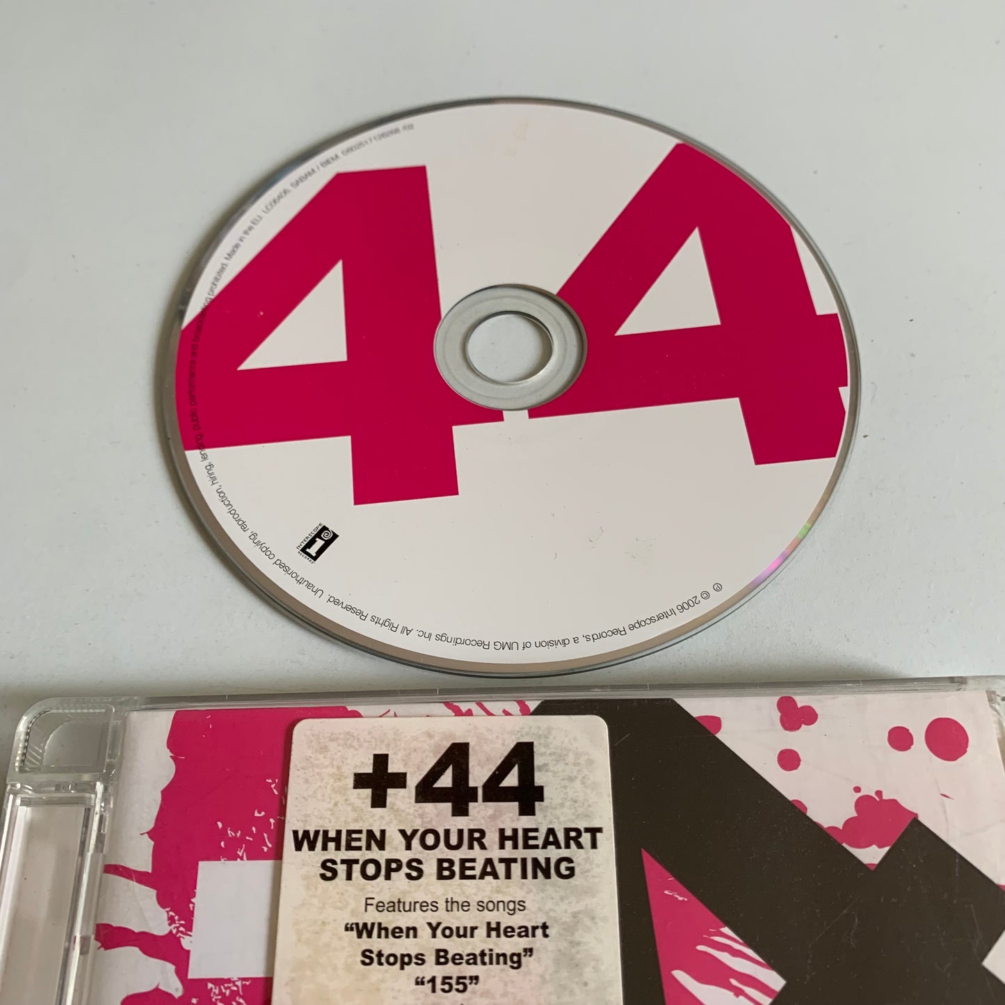 CD - +44 - When Your Heart Stops Beating - 2006