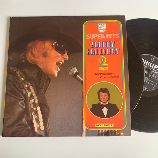 Johnny Hallyday - Super Hits - Le Penitencier - Double LP Occasion