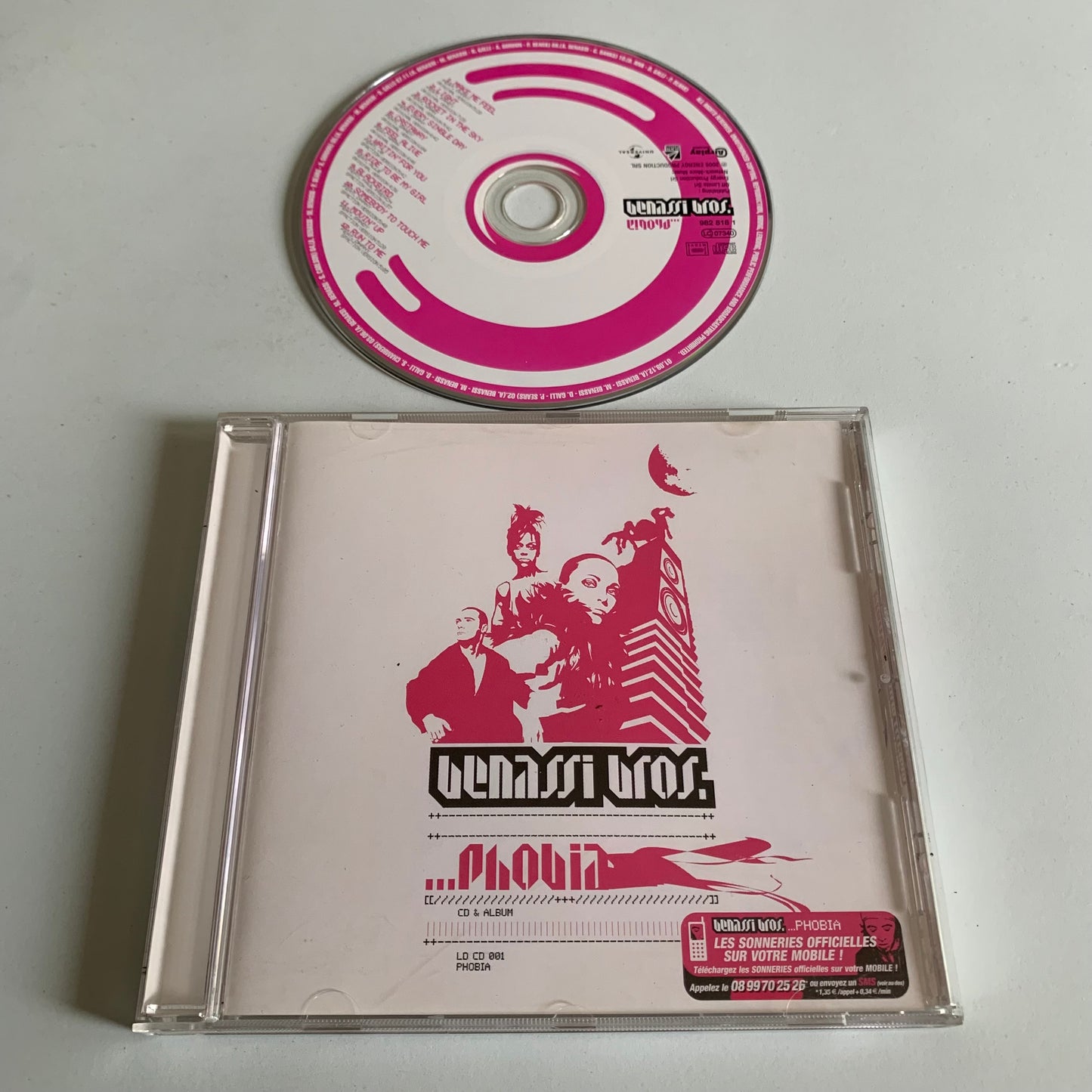 CD - Benassi Bros. - Phobia - 2005 Occasion