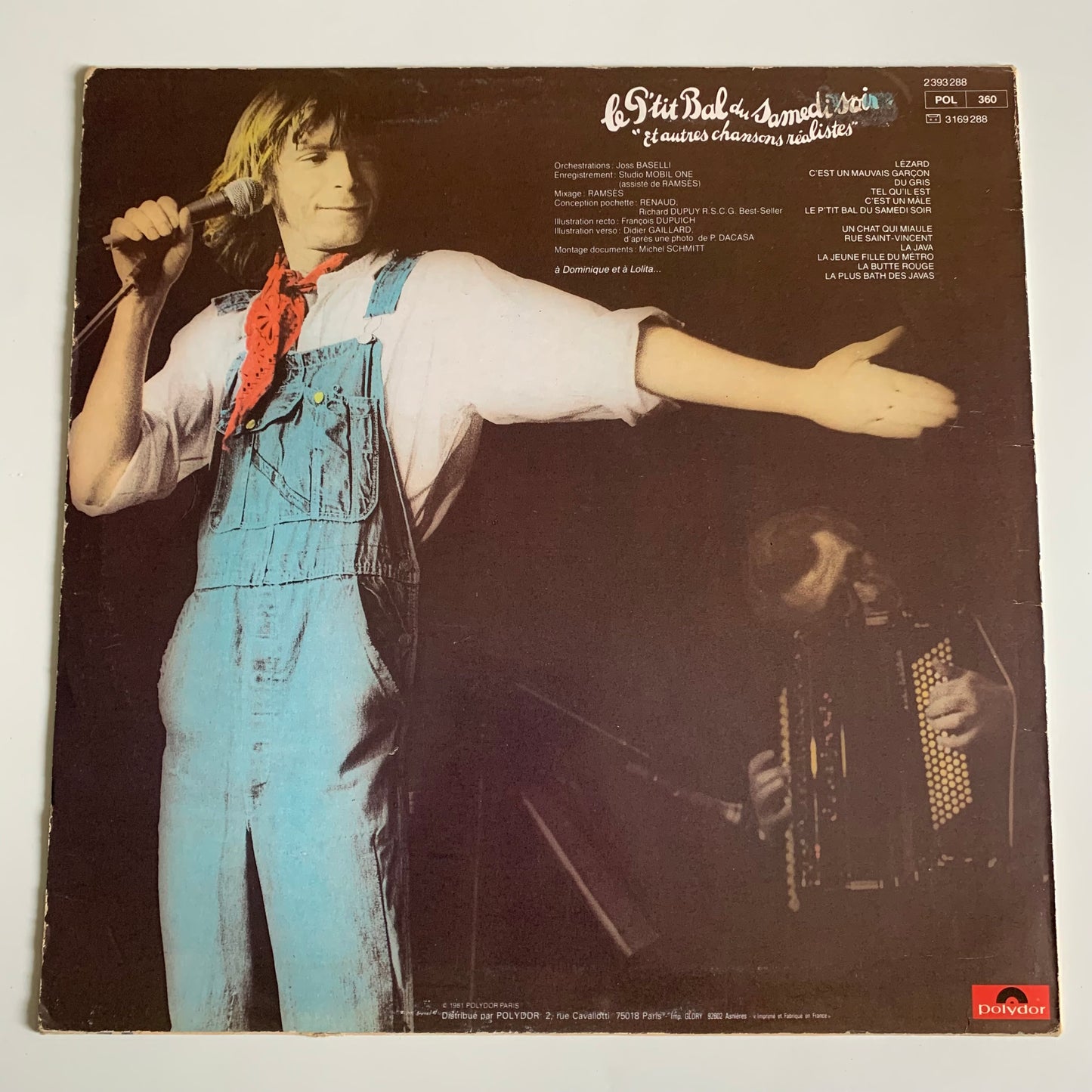 Renaud - Le P’Tit Bal Du Samedi Soir - LP 1981 Occasion